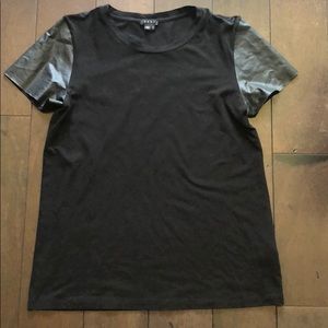 Theory black shirt Large